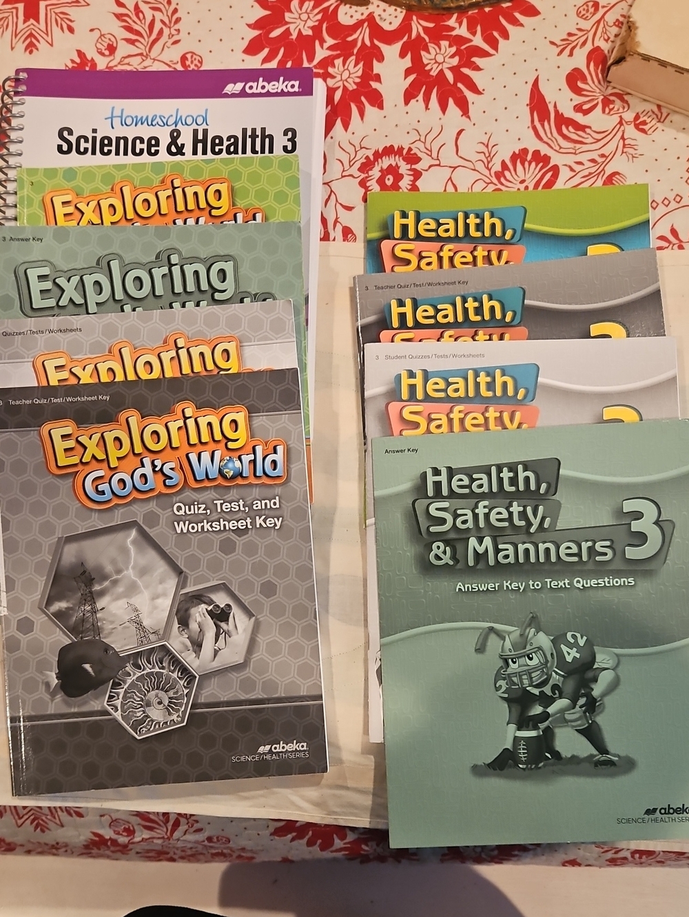 Abeka Grade Science & Health 3 Book Set –